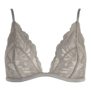 Calvin Klein Lingeri Unlined Triangle BH ohne Bügel, Silber