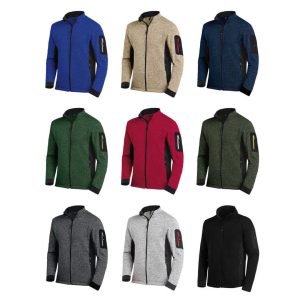 FHB Christoph Strickfleece-Jacke Herren
