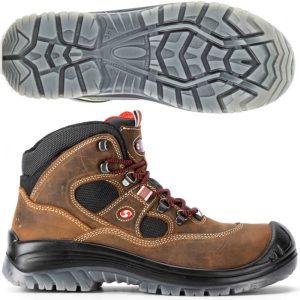 Sixton Labrador S3 Sicherheitsschuhe braun